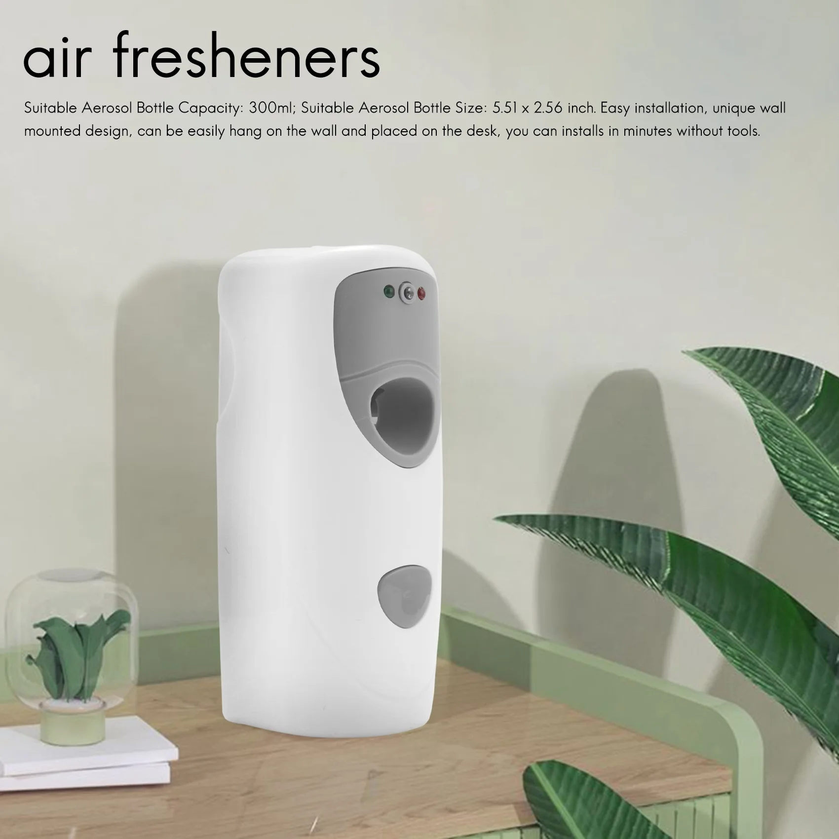 [B25B!】 Automatic Air Freshener Dispenser Bathroom Timed Air Freshener Spray Wall Mounted, Automatic Scent Dispenser