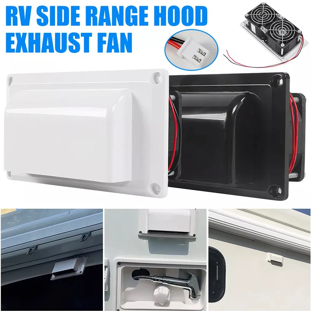 Caravan Exhaust Fan 12V Exhaust Fan Outdoor Adventures Powerful Exhaust Fans Quiet Operation Weather Resistant