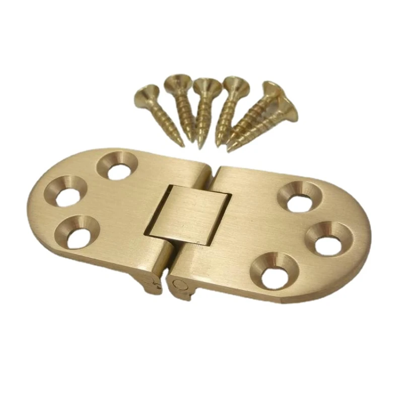 Semi-circular Folding Hinge, Thicken Countertop Hinges, 180 Degree Flip Hinge, Round Table Hinges