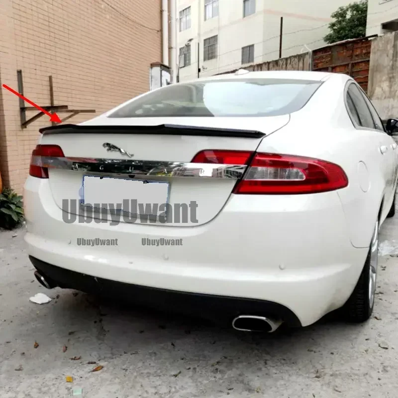 For Jaguar XF 2008 2009 2010 2011 2012 2013 2014 2015 High Quality ABS Material Rear Trunk Lip Spoiler Wing Body Kit Accessories - view 3