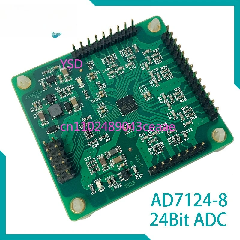 

AD7124 8 24Bit Multi channel ADC Module 24 Bit 8 Channel Data Collection High Precision Analog Converter