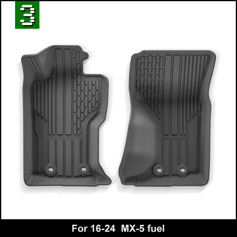 

Custom TPE Car Mat for Mazda MX-5 Miata 2016-2024 Fuel Waterproof Car Floor Mat