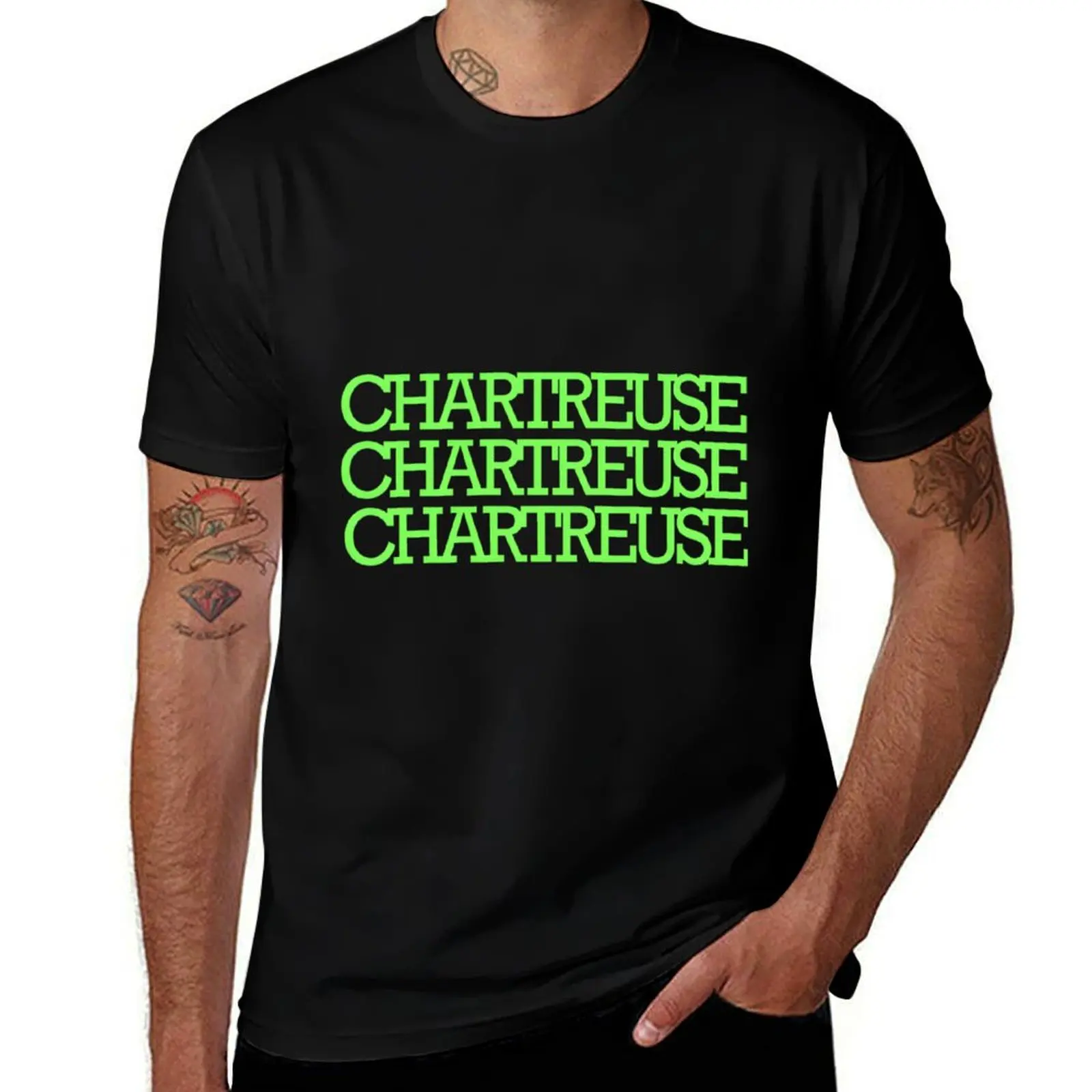 

Chartresue Chartreuse Chartreuse - Color Classic \t\t T-Shirt Festive Simple T-Shirt