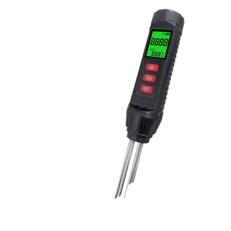 

High precision soil pH meter greenhouse flower plant agriculture orchard digital display soil thermometer pH pen