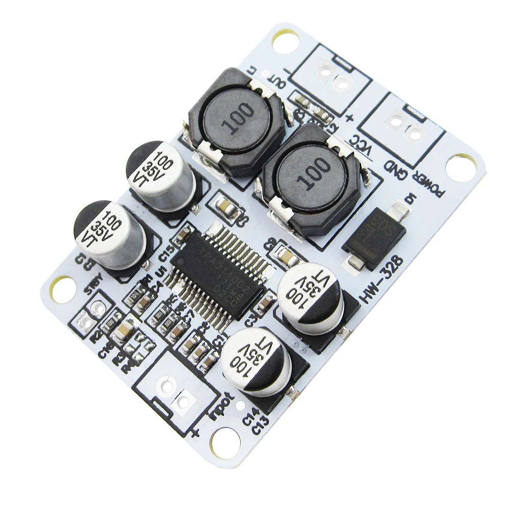 

10 шт. TPA3110 PBTL 30 Вт цифровой моноусилитель модуль плата усилитель мощности постоянного тока 8-26 В