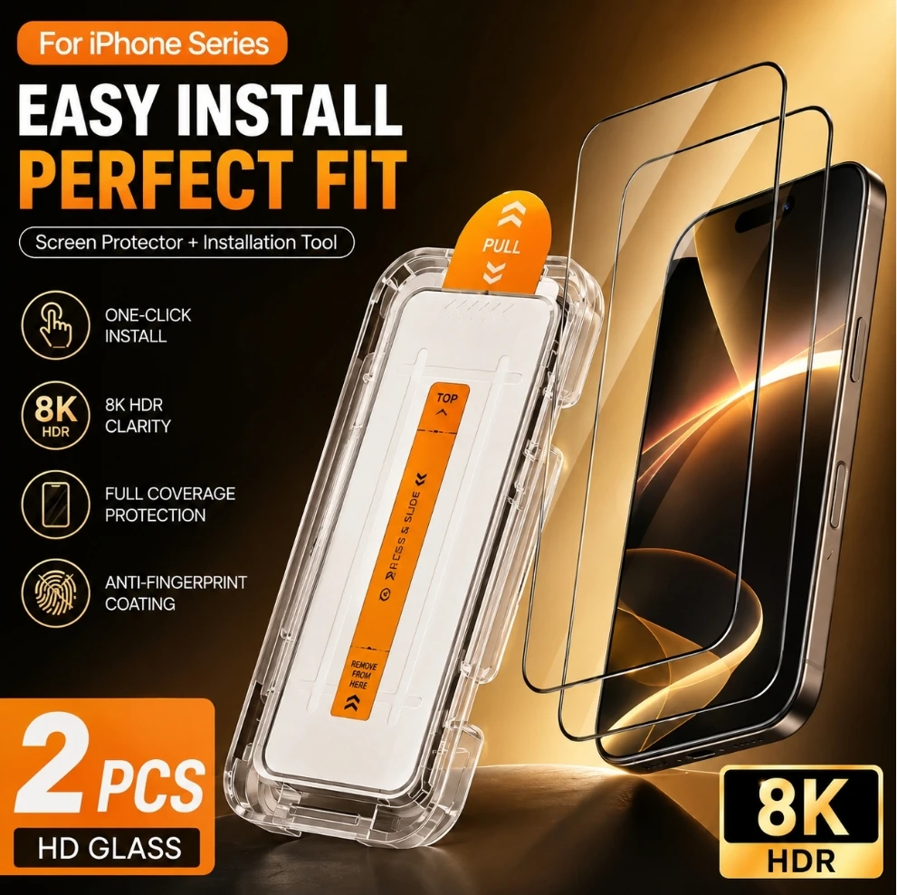 2 Stück Kostenlose Installation HD-Displayschutzfolie für Xiaomi Redmi Note 15 Pro+14 Pro+ 13 Pro 12 11 12S 11S 14C 13C 12C 10C