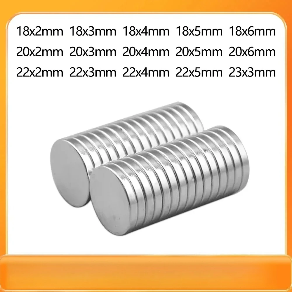 

20x5 Sheet Magnet 20*4 20x3mm Magnetic Disc magnet For Home Refrigerator,Office, DIY 20*3 22*2 18*2 18*3 23*3