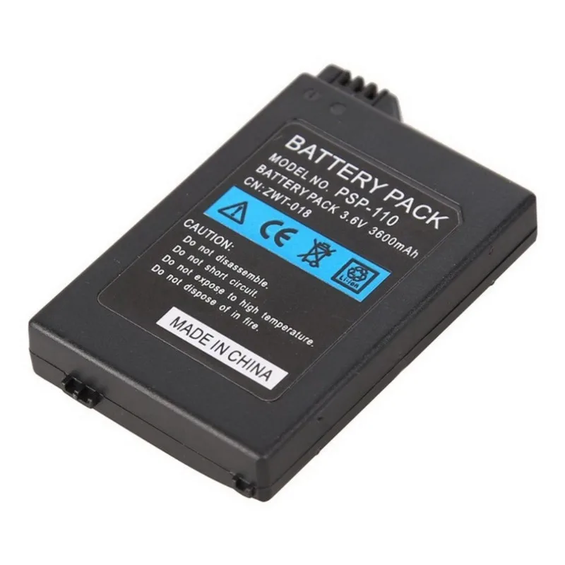 3.6V 2400mAh 3600mAh Li-Ion Battery Pack for Sony PSP 2000 PSP 3000 PSP2000 PSP3000 Play Station Rechargeable Batteries
