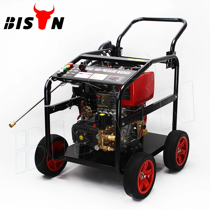 Bison Commercial 250Bar 3600 Psi Diesel High Power Pressure Washer Machine