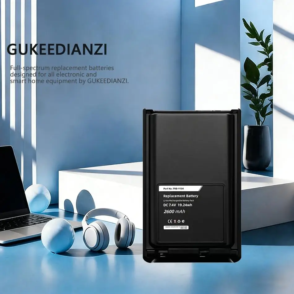 

For Yaesu VX230 VX-230 VX-231 VX228 VX-228 VX231 1380Mah Reliable Power Walkie - Talkie Battery Fnb-V103 Fnb-V103LI Fnb-V104