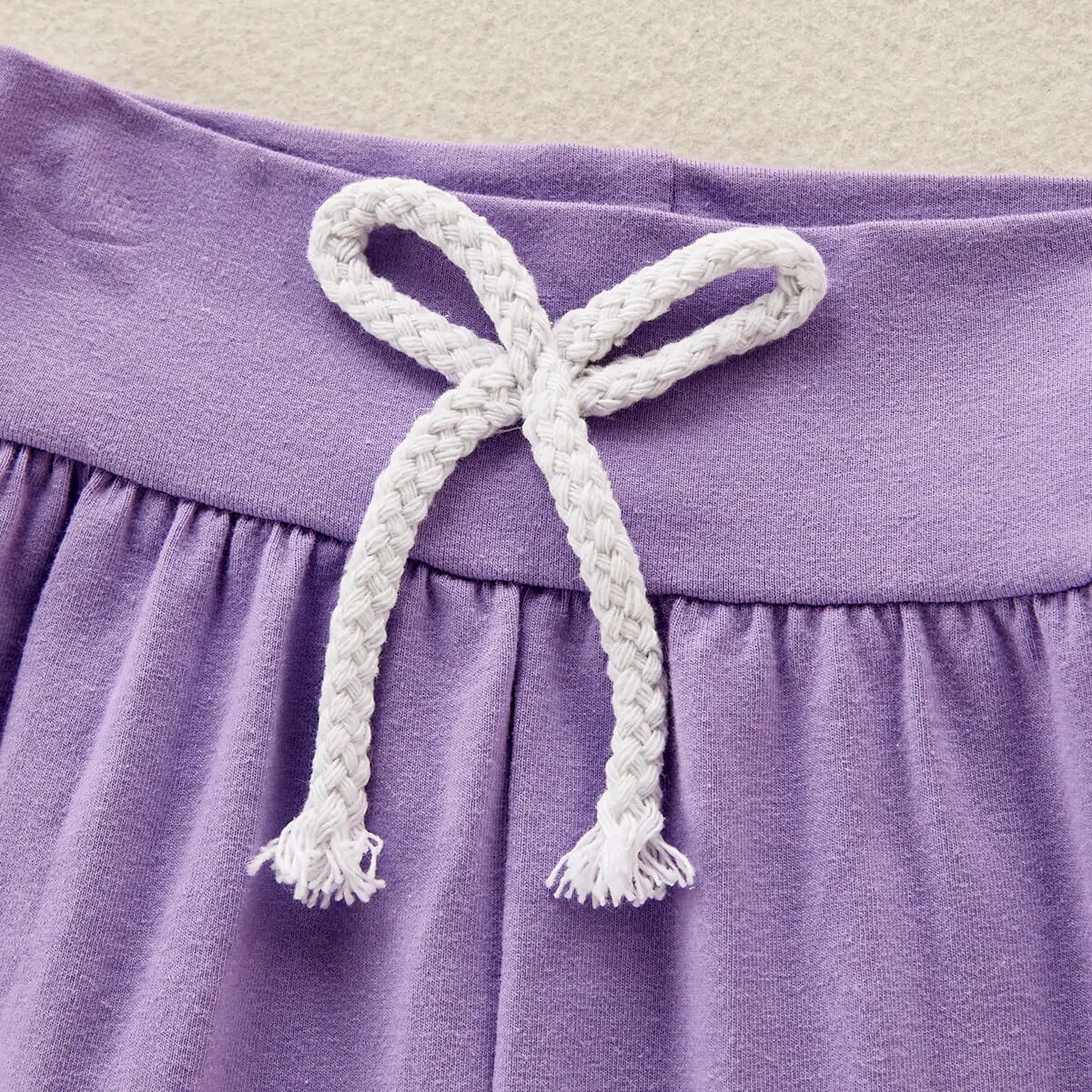 0-2 Year Old Newborn Baby Girls Spring and Autumn Hooded Letter Printed Long Sleeve Pants Fashion Set