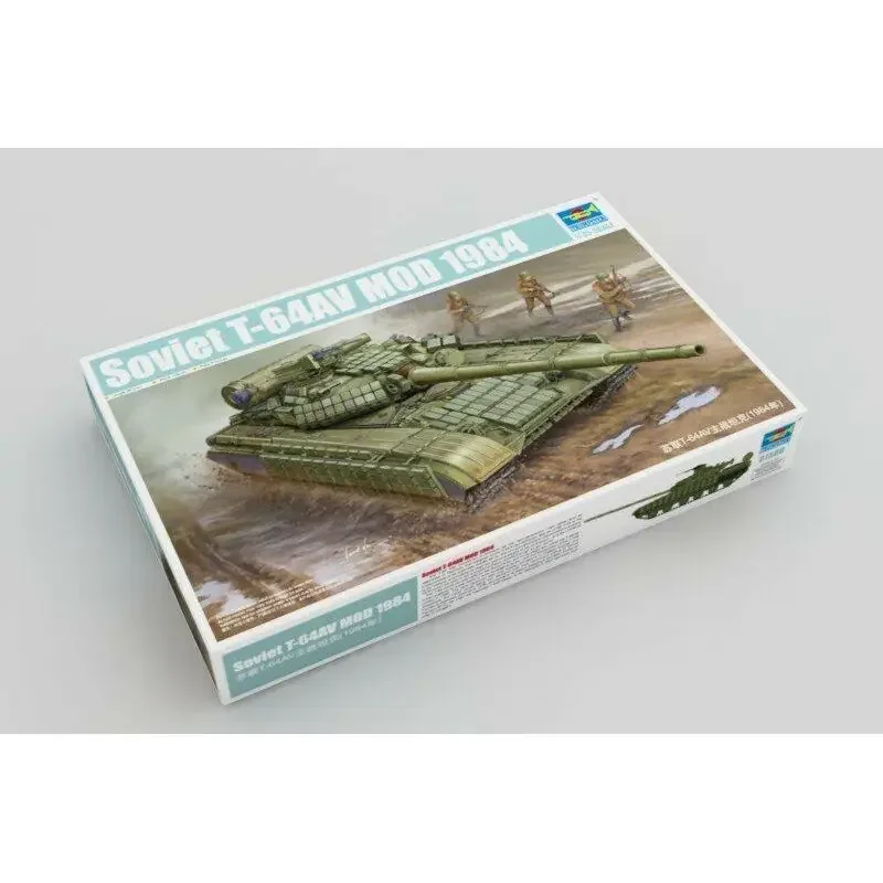 Trumpeter 01580 1/35 Soviet T-64AV MOD 1984 - Scale Model Kit