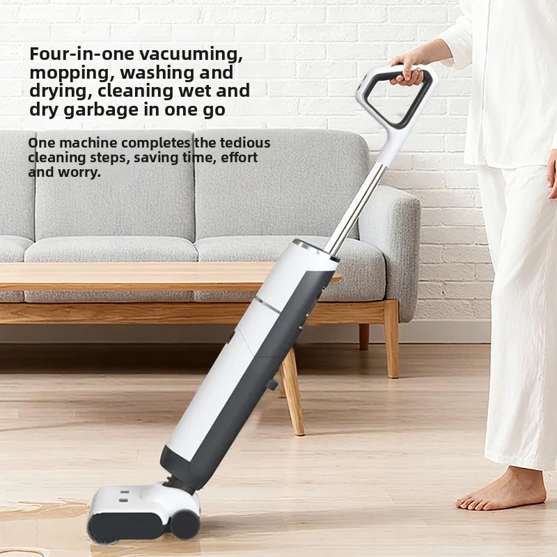 3‑in‑1 Self‑Cleaning Floor Washer, Strong Suction Vacuum Mop All‑in‑One Wet Dry Cleaner for Home