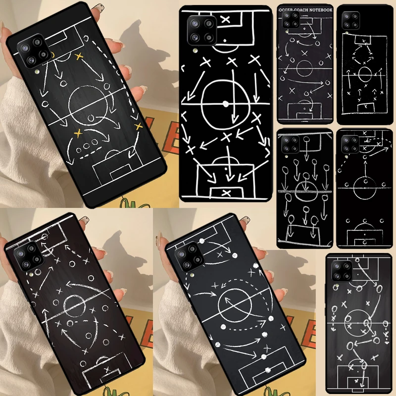 Football Soccer Tactics Time Fundas For Samsung Galaxy A14 A34 A54 A12 A22 A32 A52 A72 A13 A33 A53 A73 A50 A51 A71 Case