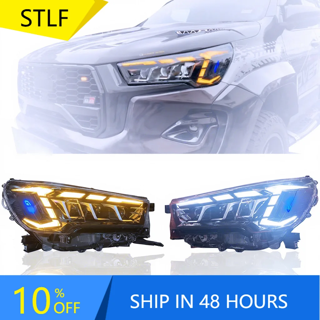 

STLF2021+ Hilux Revo Rocco Led Headlight for Hilux Car Led Headlights for Hilux Front Led Headlight 2021-2025