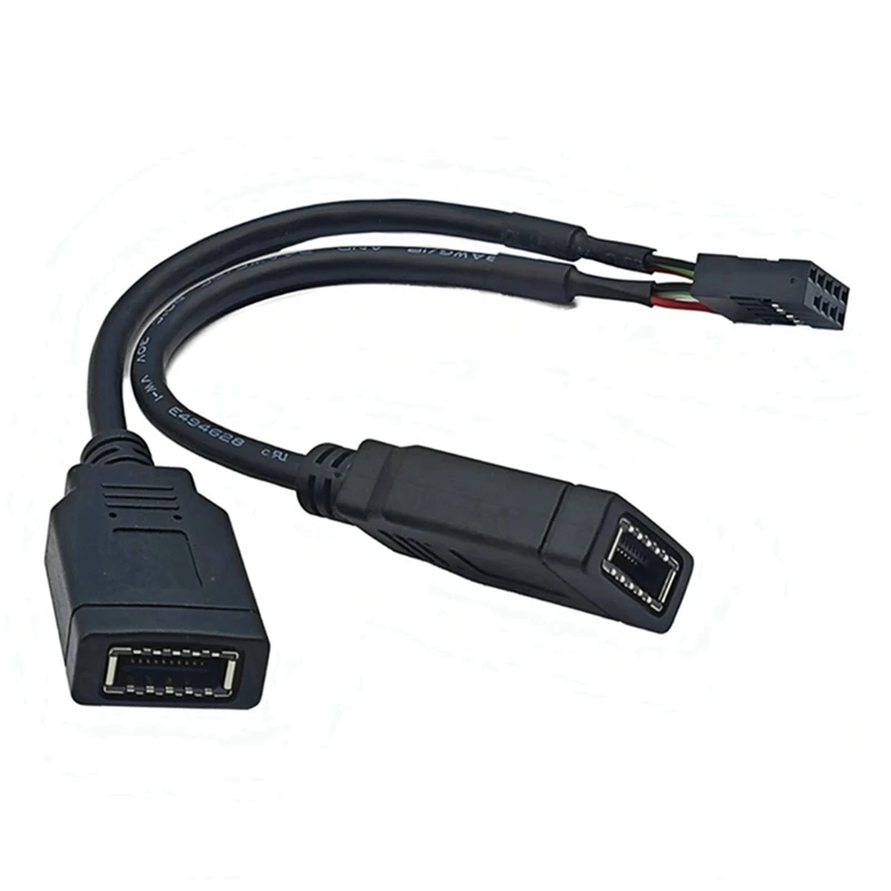 Cavo adattatore USB da 9 pin a TYPE-E Cavo USB da 9 pin a TYPE-E Cavo adattatore da pannello frontale USB Cavo adattatore USB da 9 pin a TYPE-E KEY-A