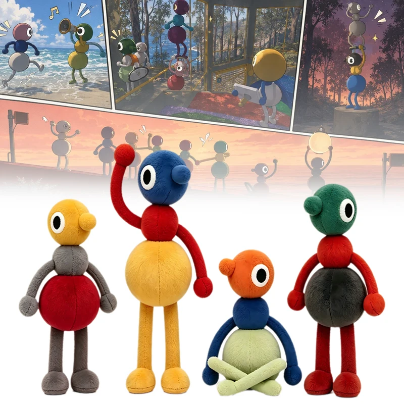 New Anime Big Walk Plush Cute Adventure Game Big Walk Blorb Plush Doll Soft Home Decoration Collectible Stuffed Gift For Fans
