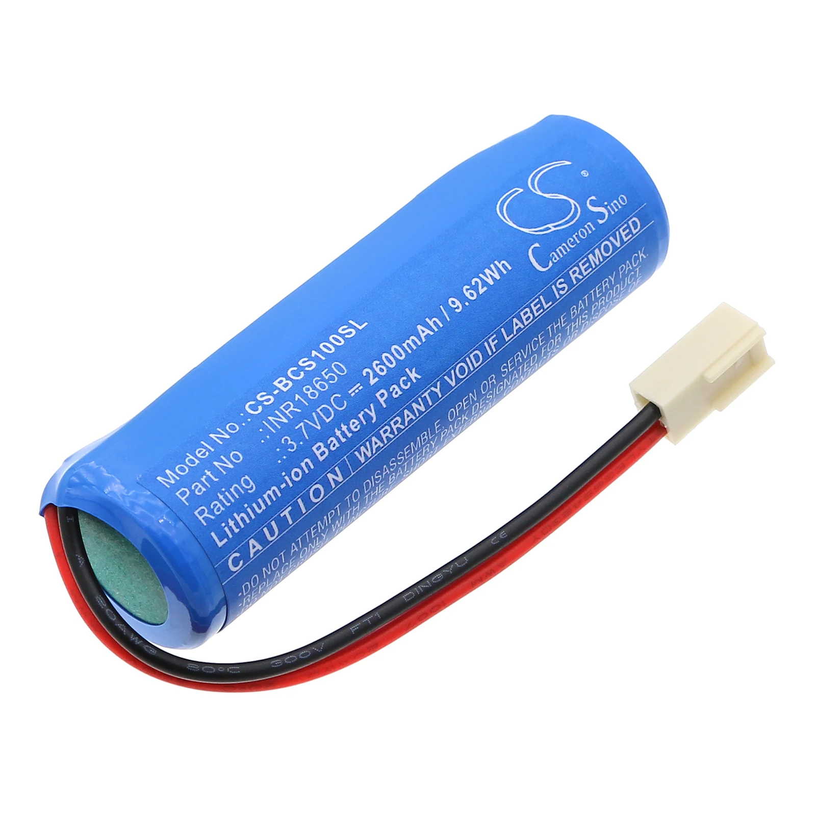 CS Replacement Battery for Biolite BaseCamp Stove PN:INR18650 2600mAh / 9.62Wh