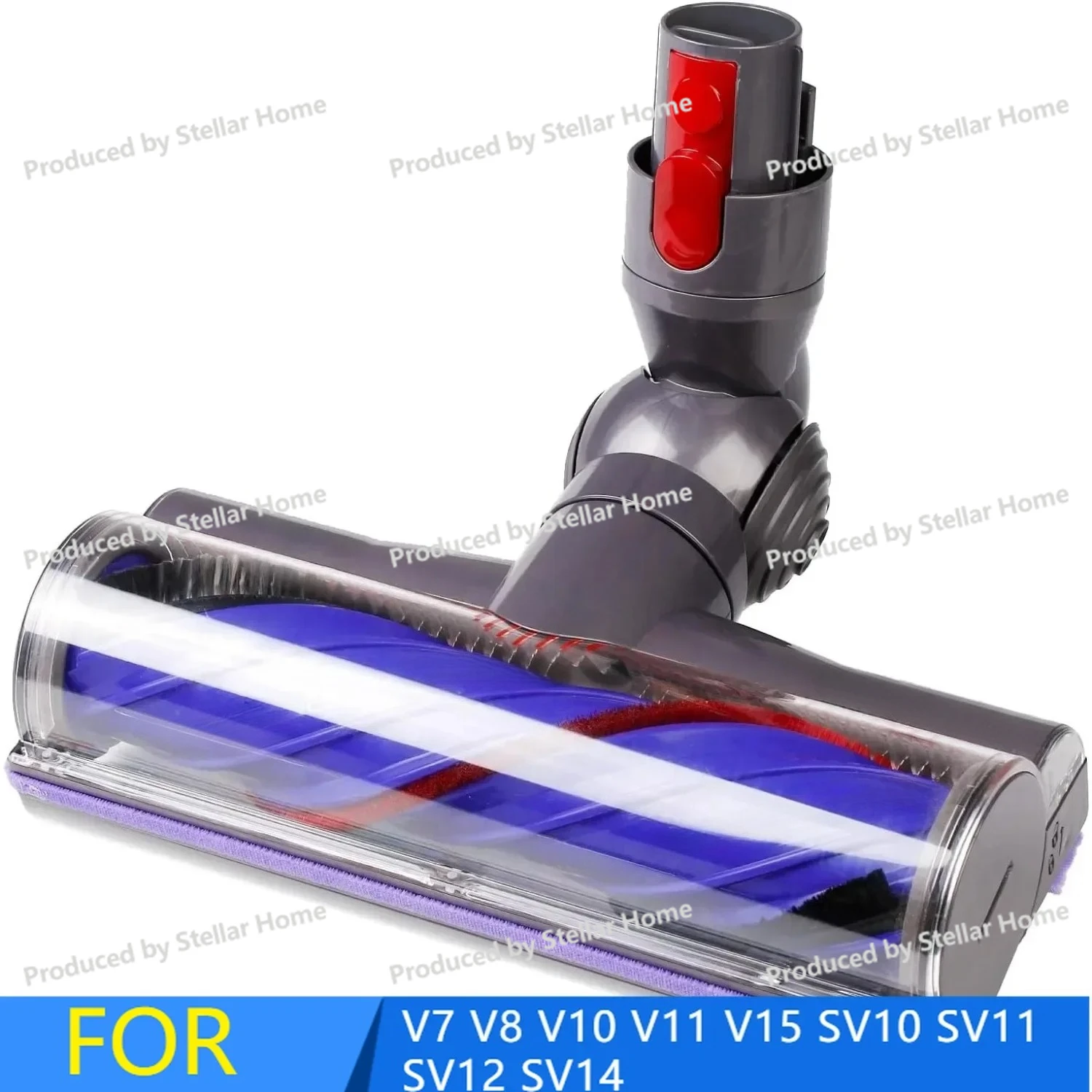 

Vacuum Head Anti-Tangle Upgrade Replacement Compatible for Dyson V7 V8 V10 V11 V15 SV10 SV11 SV12 SV14 Hardwood Floors