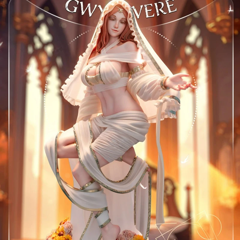 2 Styles Game Character 6257 Gwynevere NSFW 3D Print Model Unassembled Unpainted Custom Jigsaw Puzzle NSFW GK Figure Kit