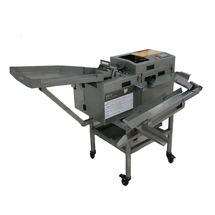 آلة كسر صفار البيض الأبيض الأوتوماتيكية التجارية بأربعة صفوف #2