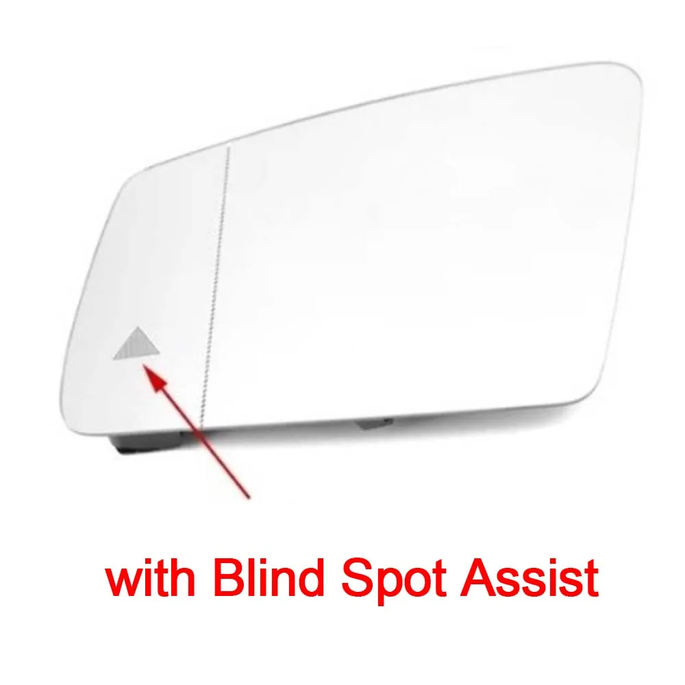 استبدال سيارة زاوية واسعة ساخنة مرآة الرؤية الخلفية عدسة لبنز W204 C250 2010 2011 2012 2013 2014 2015 2016 اكسسوارات السيارات #4