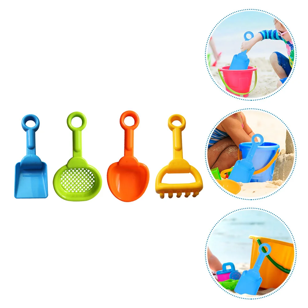 4 szt. Zabawki plażowe dla dzieci zabawki dla dzieci zagrajcie ciekawe przenośne, odporne na zużycie plastikowe zabawki