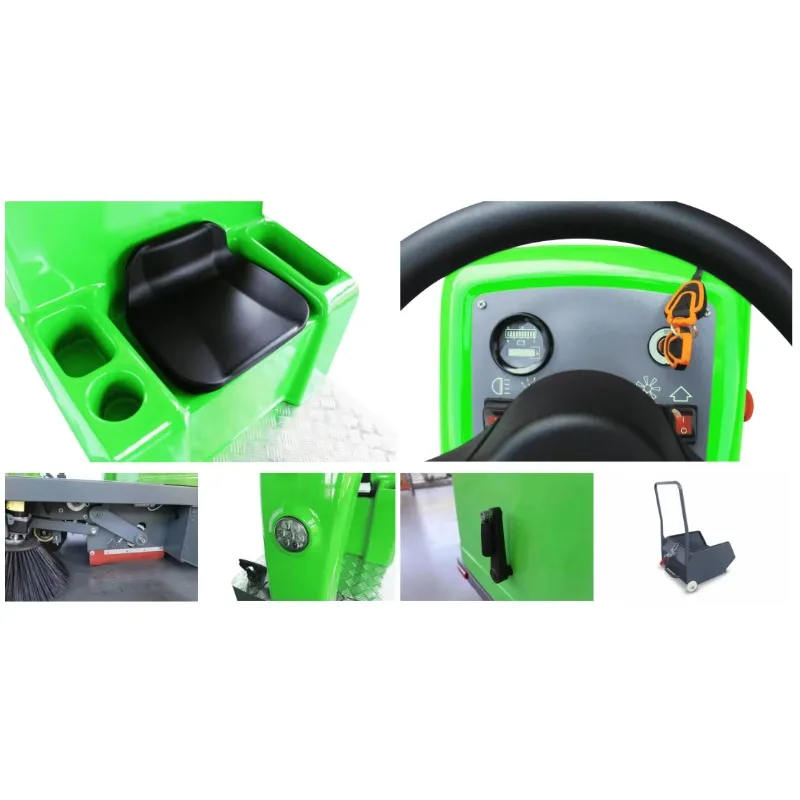 Industrial Workshop Industrial Road Sweeper Machine Industrial Floor Cleaning Equipment