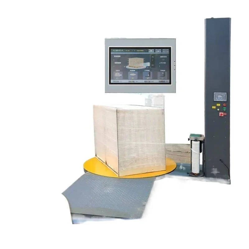 Automatic winding film baler Pre-stretching film wrapping machine Top packaging machine