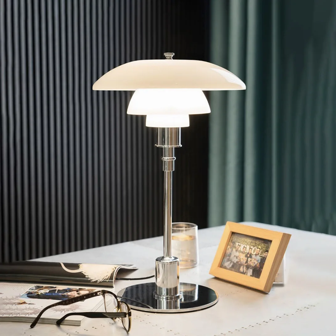 

Post Modern Bedside Floor Lamp Designer Glass Floor Lamp For Living Room Bedroom Study Decor Minimalist LED Standing Light