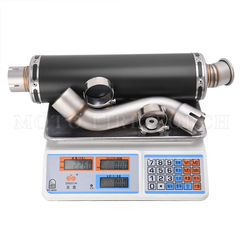 Slip On For CFMOTO 700MT 700 MT 2025 2026 Motorcycle Exhaust Escape Modified Muffler With Middle Link Pipe DB Killer