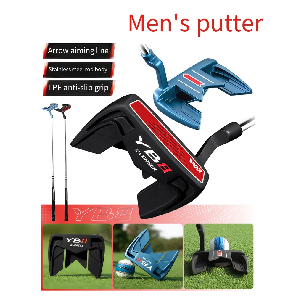 PGM TUG097 Golf-Putter für Herren mit Ziellinie, stabilem, niedrigem Schwerpunkt, hoher Kapazität, Ausrichtungshilfe, für Rechtshänder – Detail 1