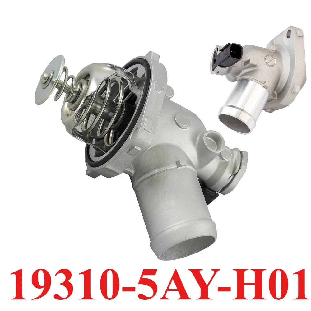 

19310-5AY-H01 193105AYH01 Thermostat Housing Assembly 102℃ For Honda Civic FC FK 2017–2022 Engine Coolant Water Outlet Cover