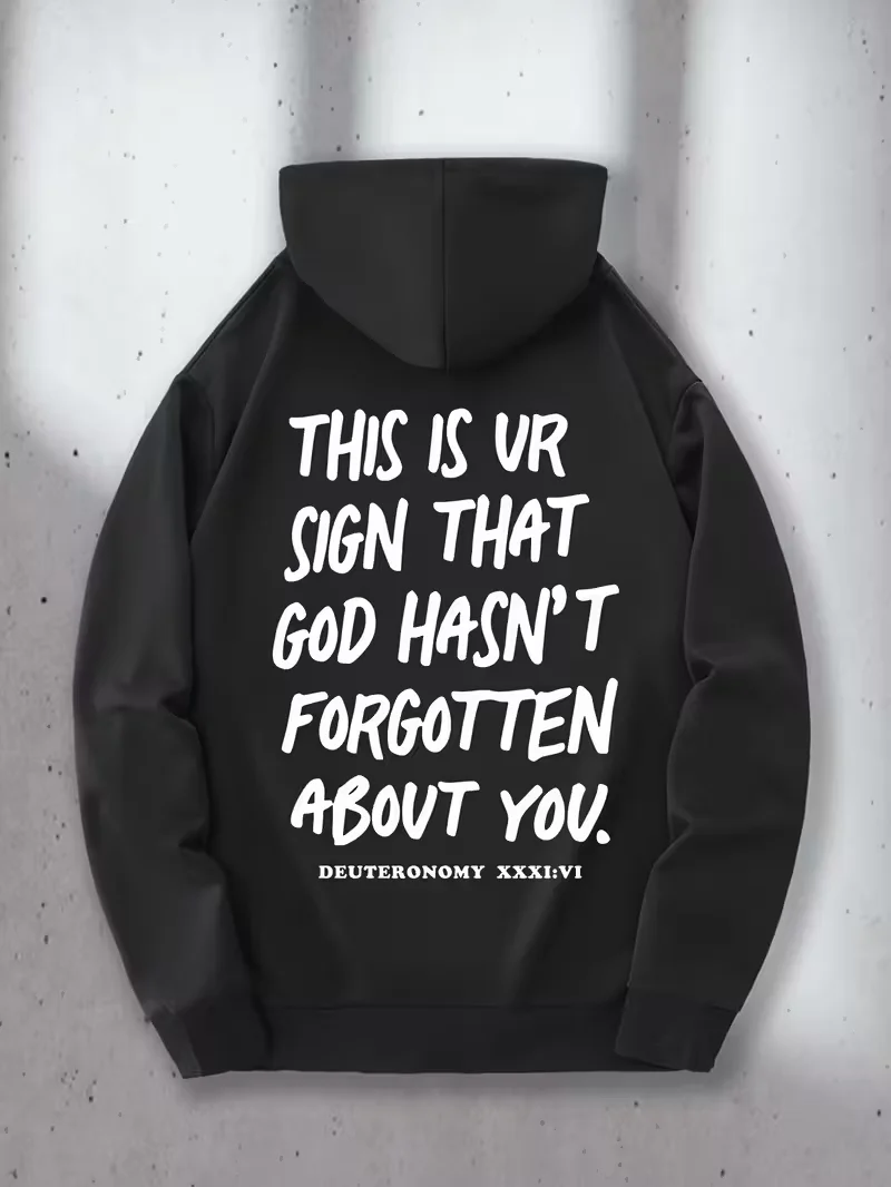 1pc Sweater Hoodie for Men - Casual Pullover, Relaxed Fit Winter Warm Sweatshirt for Cold Weather, Sweater Hoodies Clearance