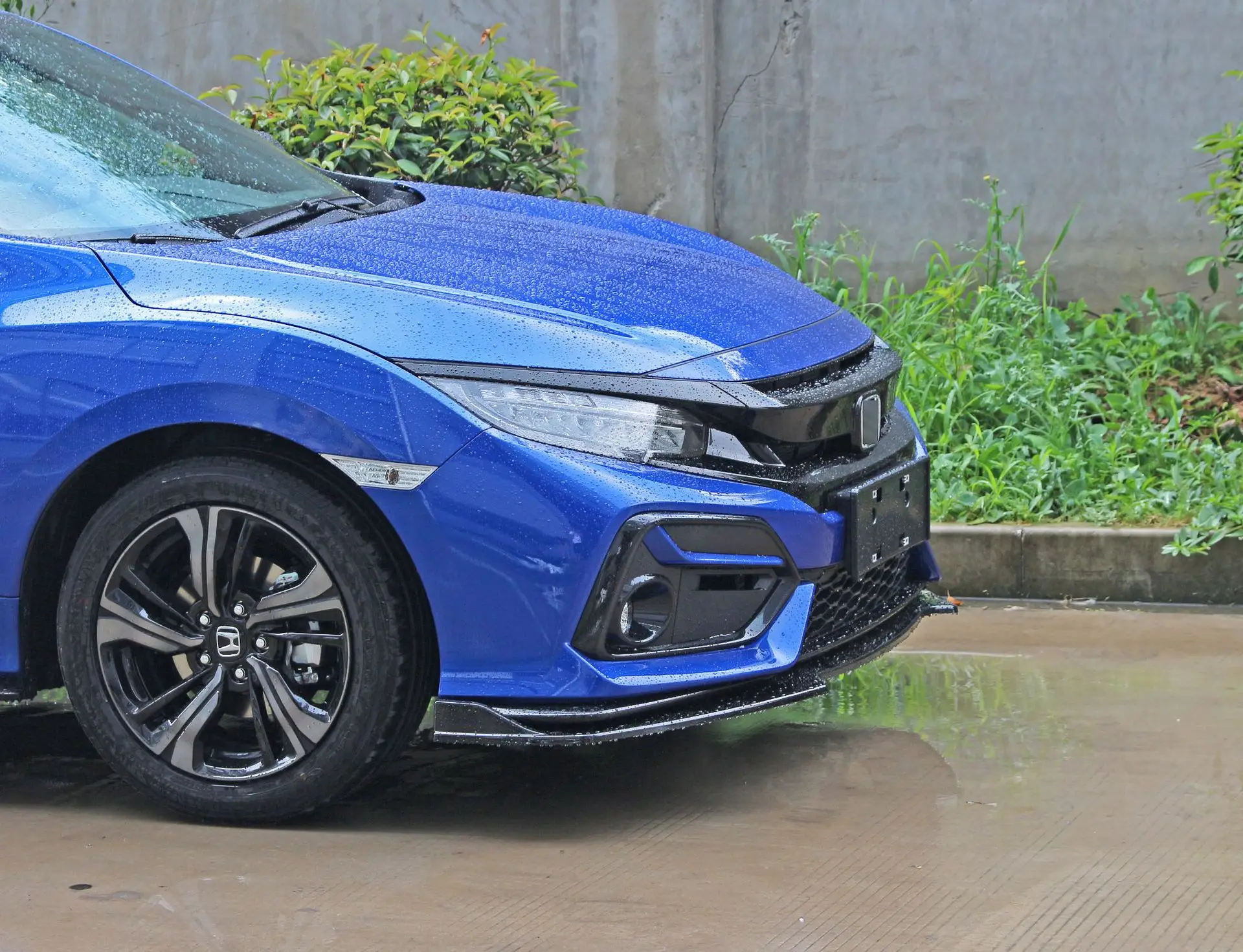 Per Honda Civic 2016 2017 2018 2019 2020 2021 Hatchback paraurti anteriore Lip Spoiler splitter Guard Body Kit guardie accessori auto