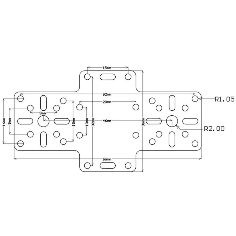 PMW3901 Optical Flow Module DIY Flight Control Fixed Point VL53L1X Laser Ranging Module Four Axis Hovering Module