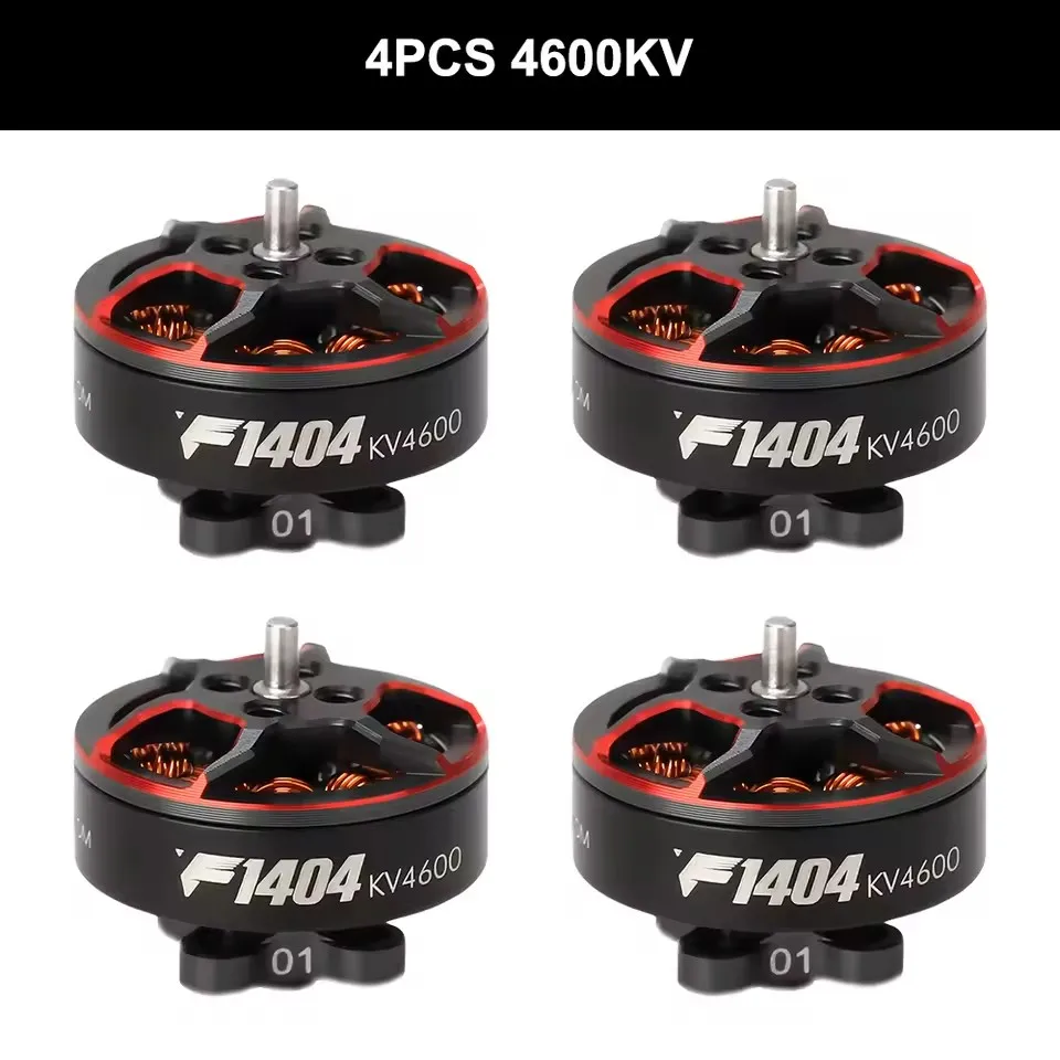 T-Motor F1404 1404 2900 3800 4600KV 3-4S Lipo FPV borstelloze motor 1,5 mm as 2,5-4 inch Cinewhoop Dutcted RC Racing Drones