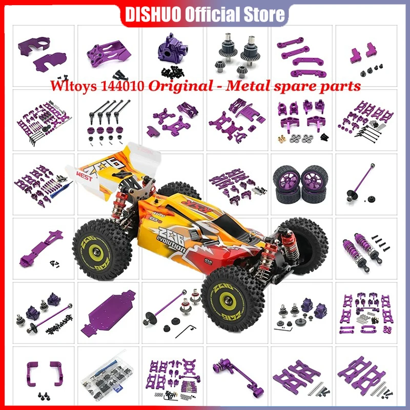 

Wltoys 144001 144002 144010 124007 124016 124017 124018 124019 All-Metal Differential RC Car Upgrade Parts Accessories