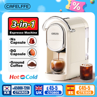 Cafelffe Multiple Capsule Coffee Machine Espresso maker Dolce Gusto Nespresso Powder cafeteria Gift for Lover,Dad,Hot/Cold 3in1