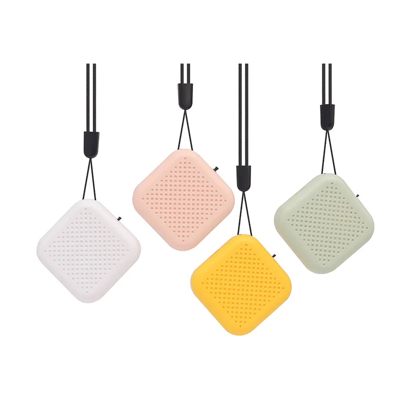 Colar purificador de ar wearable Mini gerador de íons negativos ionizador recarregável para crianças e adultos, aleatório, 1pc