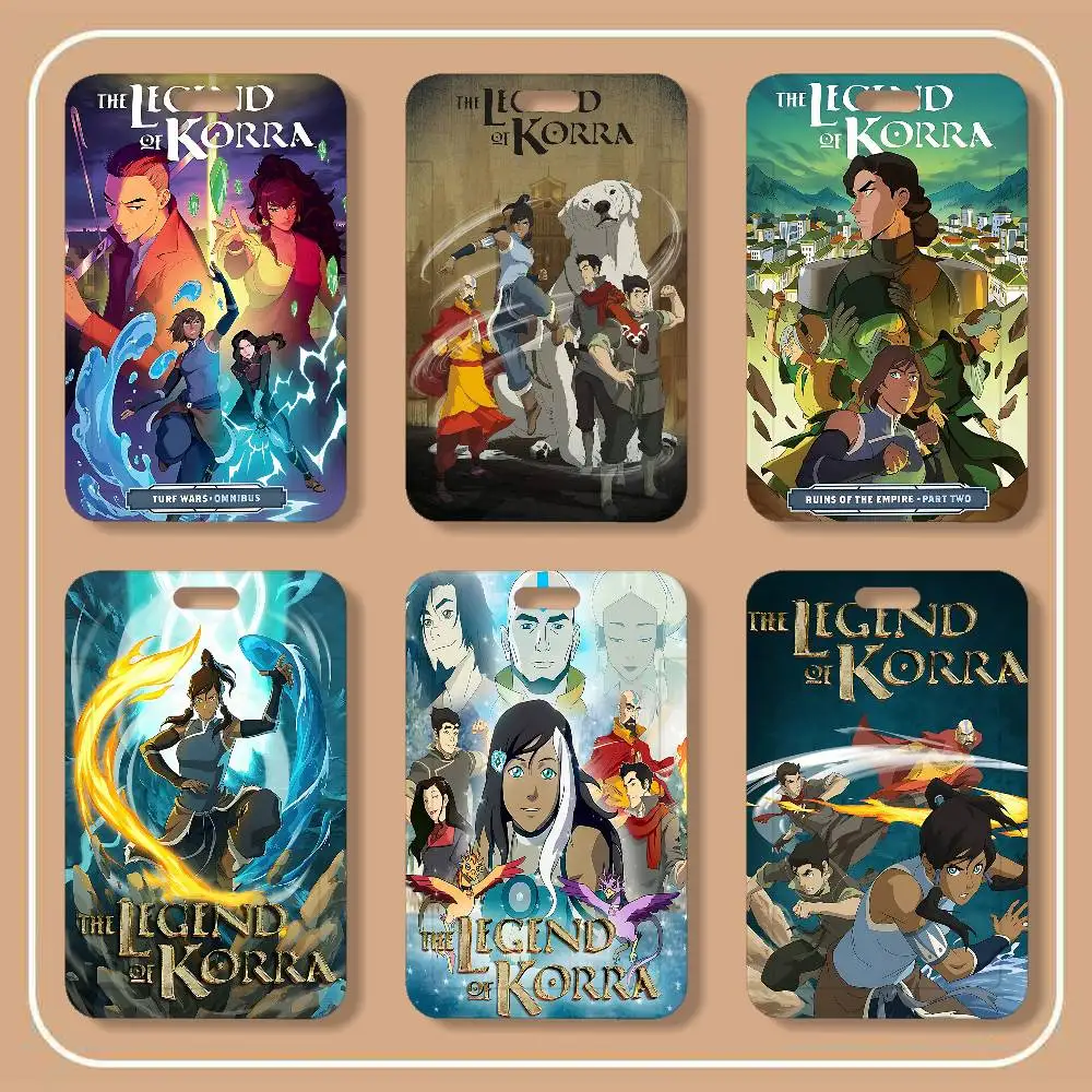 

The Legend K-Korra ID Badge Holder With For Office School Name Card Credentials Case