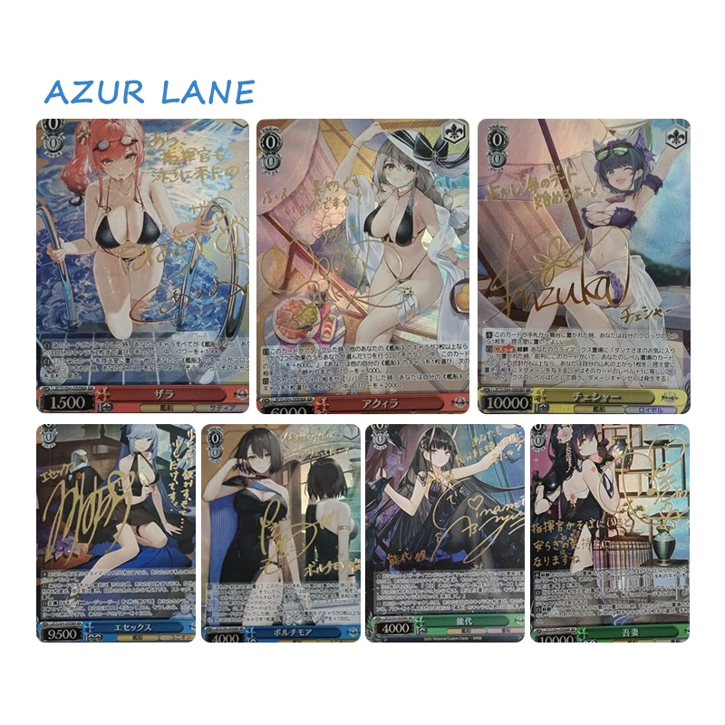 

Azur Lane Game Diy Домашняя HMS Чешир IJN Taiho HMS Формируемая коллекция персонажей Карты Игрушки Подарок