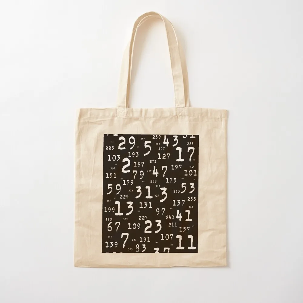 Prime Numbers Maths Tote Bag Gift bag canvas bags tote bag women reusable shopping