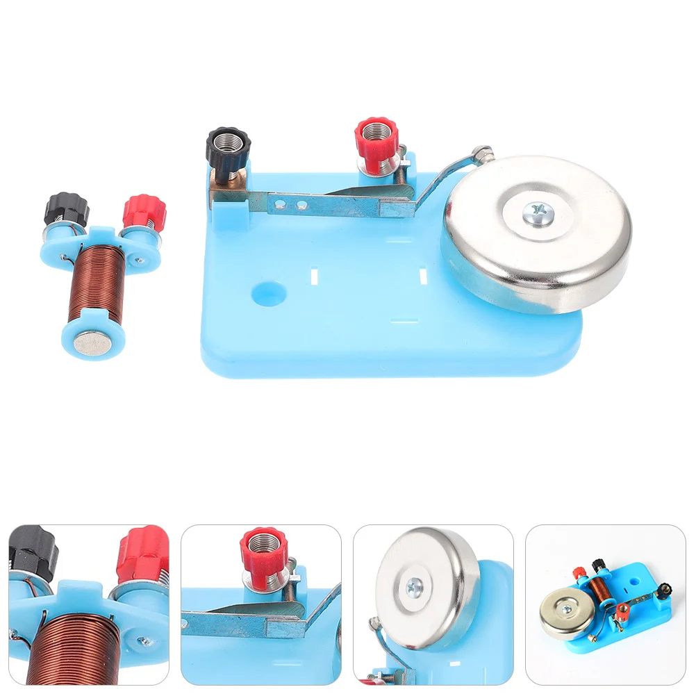 1 Set Experimental Electric Bell Student Science Kit For Physics Laboratory Circuit Learning Electricity Teaching Aids Tools