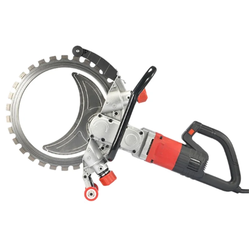 9500/9800W 3000rpm  High Frequency Circular Saw Reinforced Concrete Wall Cutting Machine 30cm Ring Saw Cutting Machine