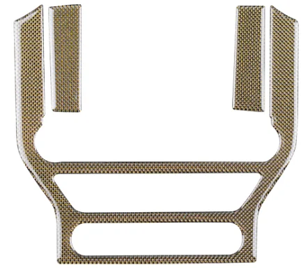 

Carbon Fiber Navigation Control Panel Frame Trim Cover For Ford Mustang 2015-2023 Interior Upgrade Styling Accessories