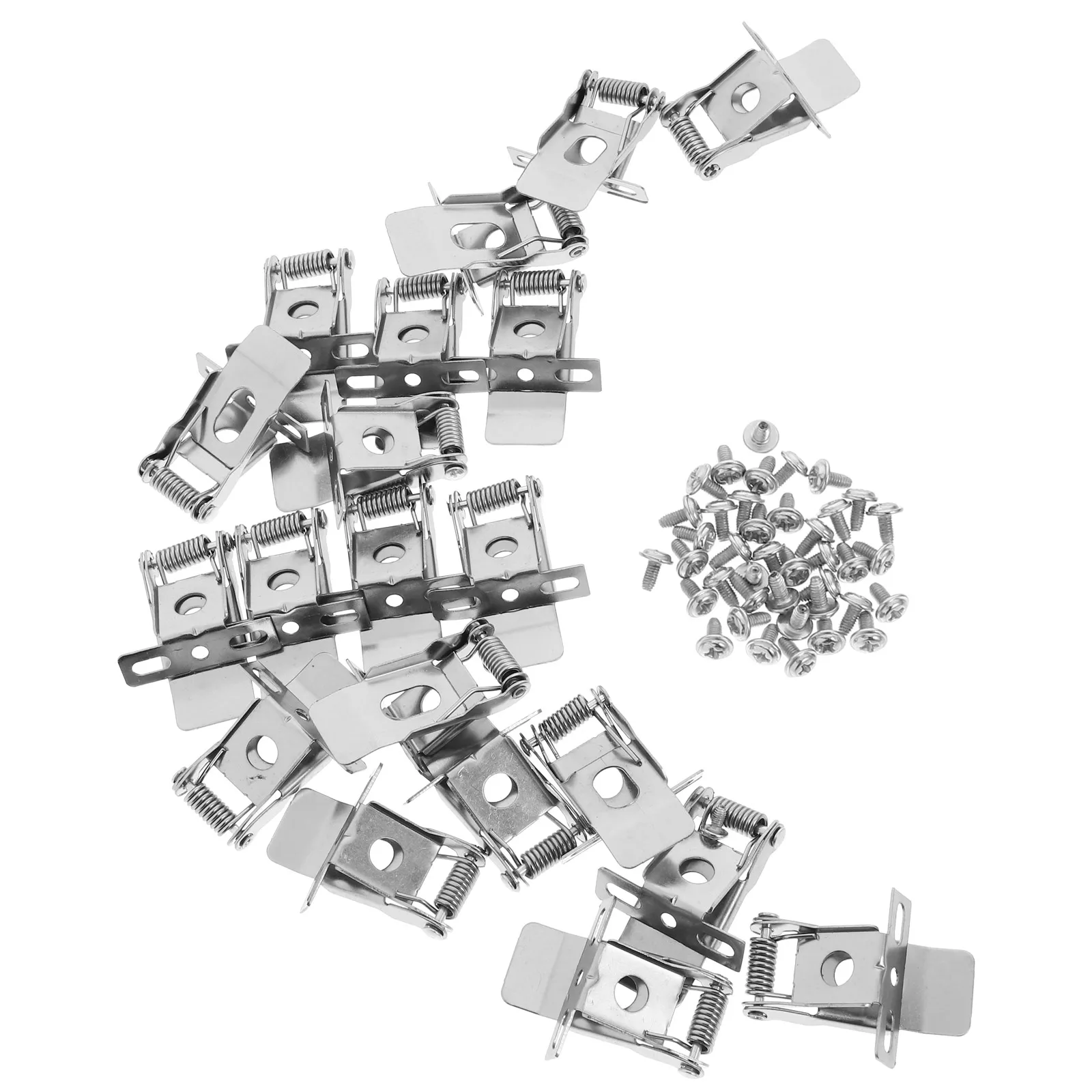 

1 set Spring Clips for Downlight Spotlight Lamp Holder Buckle Mechanism Flush Mount Ceiling Recessed Lighting Fixture
