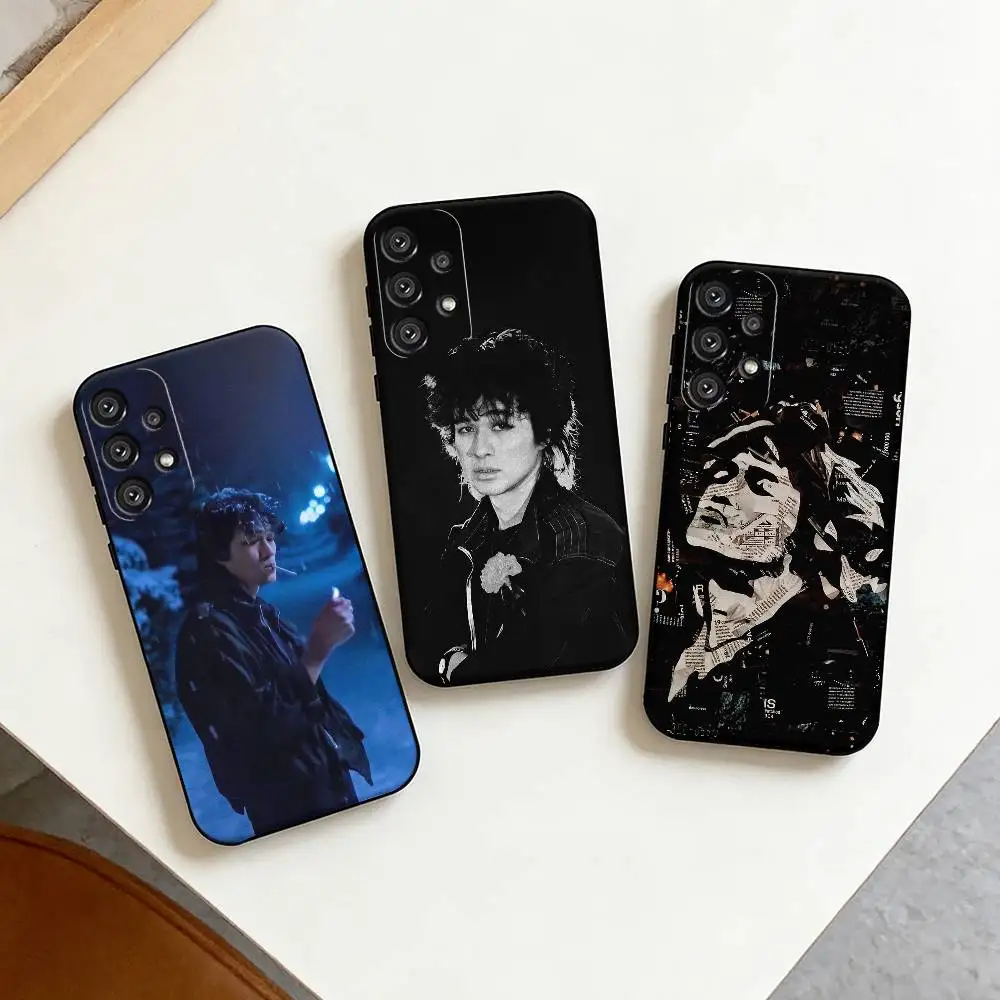 

Russia Rock Band Viktor Tsoi Kino Phone Case For Samsung S25,S24,S21,S22,S23,S30,Ultra,S20,Plus,Fe,Note,10,9,5G Black Cover