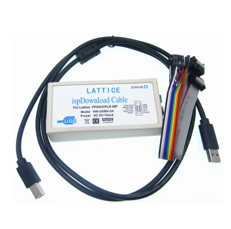 

HW-USBN-2A Lattice is Download Cable USB Jtag ISP FPGA CPLD Programmer for Diamond is Lever Win7 WIN8 WIN8.1