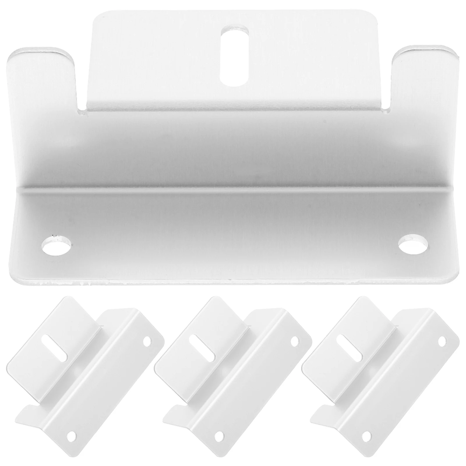 

4pcs Z Bracket Aluminum Alloy Roof Mounting Kit Rv Motorhome Brackets For Mounting Solar Panel Mounts Solar Panel Z Clips For Rv